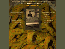 Tablet Screenshot of hand-woven-rugs.com
